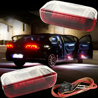 Produktbild von Led Türwarnleuchten für PORSCHE Cayenne | Macan | Taycan