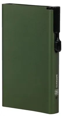 Image de Mallette CLICKSAFE 954000, 9,7 x 6,4 x 1,3 cm, couleur : vert