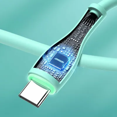 Produktbild von Joyroom USB-Kabel - USB Typ C 3 A 1 m weiß (S-1030M8)