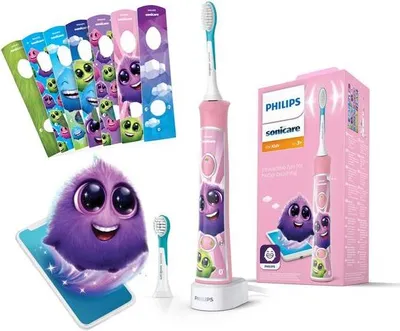 Obrázok produktu pre Philips HX6423/85, Dospelý, Sonická zubná kefka, Denná starostlivosť, Gum starostlivosť, Bielenie, 62000 pohybov za minútu, Strieborná, Biela, 2 min, 4 x 30 sec