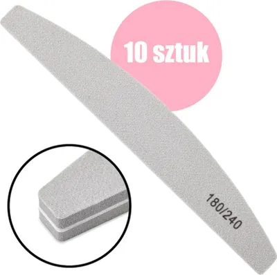 Produktbild von Bootsnagelfeile Polierer 180/240 Körnung grau 10 Stk