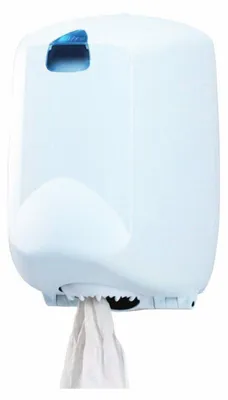 Produktbild von 1x Spender INTRO für Putztuch Handtuch Rollen mit Innenabwicklung Ø 20cm weiß