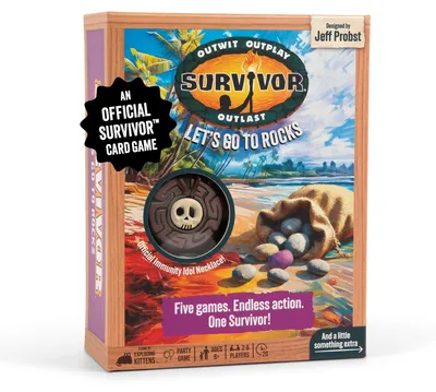 Immagine prodotto di Exploding Kittens: Survivor. Gioco per 2-6 giocatori, dai 8 anni in su