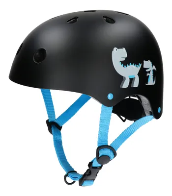 Produktbild von Kinder Fahrradhelm Bergen NINO XS/S für Jungen, verstellbar 46–55 cm, leicht, belüftet, robust, schwarz blau