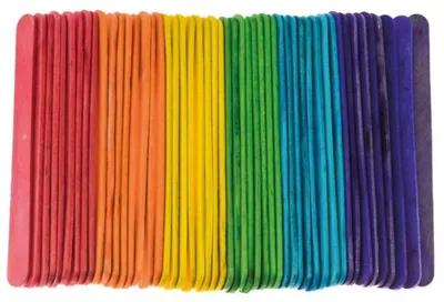 Obrázek produktu pro Barevné kreativní tyčinky 11,4cm 50ks