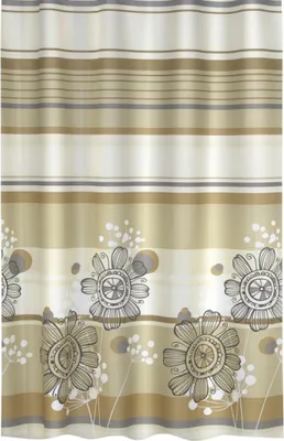 Produktbild von Badezimmervorhang - 180x200 cm - Beige