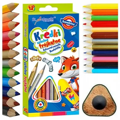Produktbild von Buntstifte für die Schule 12 Farben Majewski