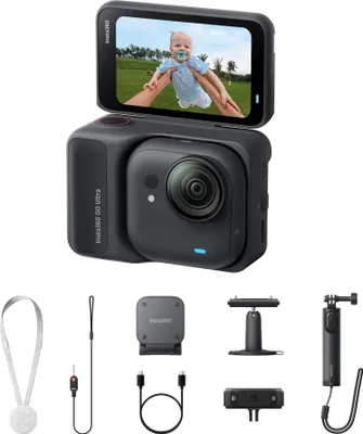 Produktbild von INSTA360 GO Ultra Creator Bundle Action Kamera 4k schwarz