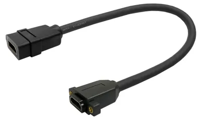 Immagine prodotto di Vivolink PROHDMIHDFFWP Cavo HDMI 0,25 m HDMI tipo A (standard) Nero (PROHDMIHDFFWP)