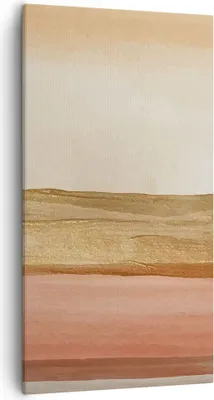 Produktbild von Bild auf Leinwand - Leinwandbild - Einteilig - Gold Abstraktion Linien - 55x100cm - Wand Bild - Wanddeko - Wandbilder - Leinwanddruck - Bilder - Wanddekoration - Leinwand bilder - PA55x100-4739
