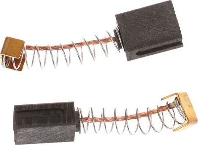 Produktbild von 2x Trade-Shop Motorkohlen Kohlebürsten Schleifkohlen 6x10x14mm für Parkside PBH 1500 A1 Bohrhammer, DURO DMS 710 E Elektrosäge / mit Auto-Stop