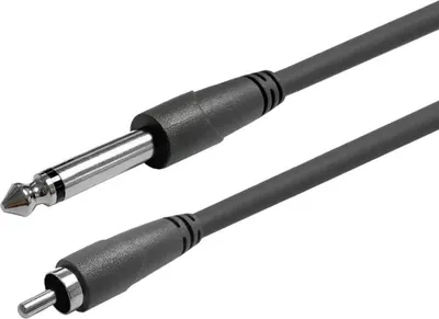 Produktbild von Vivolink PROAUDJACKMRCA7, 6.35mm, Stecker, RCA, Stecker, 7 m, Schwarz