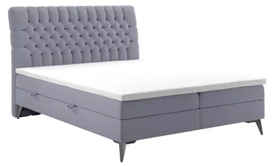 Produktbild von Chesterfield Bett Polster Design Luxus Doppelbett Schlafzimmer Boxspringbett