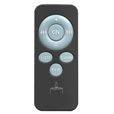 Produktbild von LS-LebenStil Fernbedienung für LED Kerzen der Serie Ribe mit An/Aus Schalter Timer Dimmer