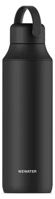 Image de WEWATER Gourde isotherme AROME noire avec infuseur