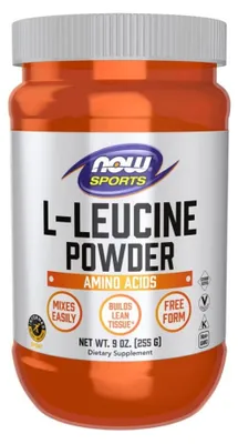 Produktbild von NOW Foods L-leucyna (255 g) 733739002419
