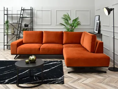 Obrázek produktu pro Rozkládací sedací souprava IVANIA - oranžová