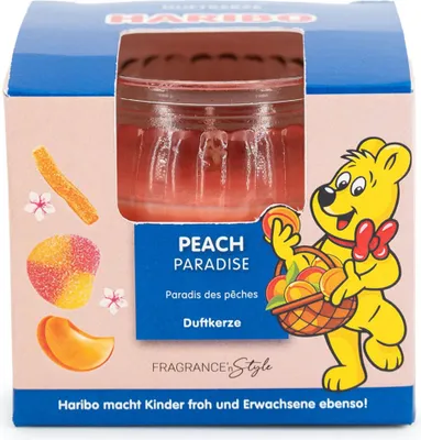 Image de Bougie parfumée Peach Paradise en boîte cadeau - 85g