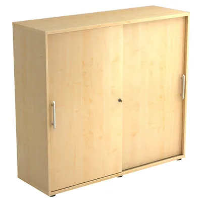 Imagen del producto de Puerta corredera modelo 1753S, acabado en haya