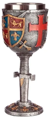 Imagen del producto de Copa Escudo y Espada Medieval