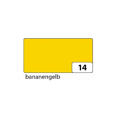 Produktbild von Folia 6714E Tonpapier - 50 x 70 cm, bananengelb