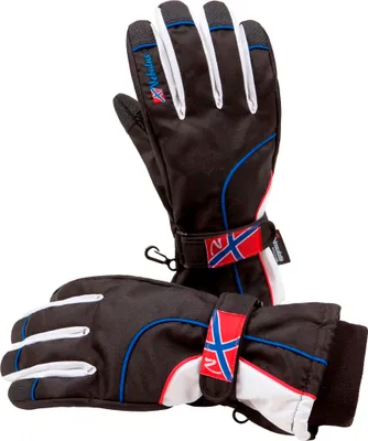Produktbild von Nebulus Skihandschuhe SPIKE Herren, wasserabweisend , atmungsaktiv , P1020 - Herren, schwarz, 9,5/L