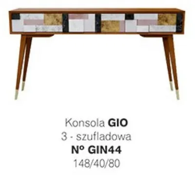 Produktbild von Konsolentisch Tisch Konsole Kommode Sideboard Holz Modern Luxus Design Möbel