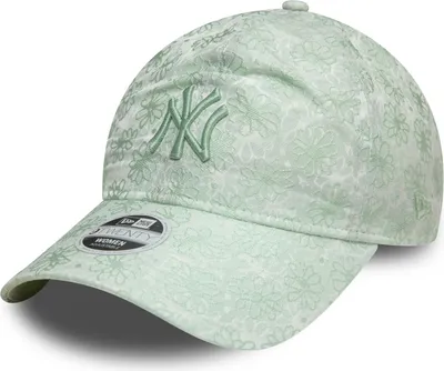 Produktbild von New Era Women MLB 9TWENTY Floral Cap New York Yankees green