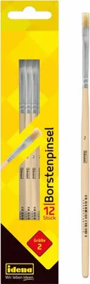Produktbild von Idena Borstenpinsel Größe 2 FSC100%