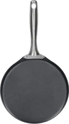 Produktbild von Kitchencraft Master Class MCCP24 Omelettpfanne, 24 cm max. Durchmesser, Gusseisen/Gussaluminium, Induktionsherd-geeignet, Antihaftbeschichtung