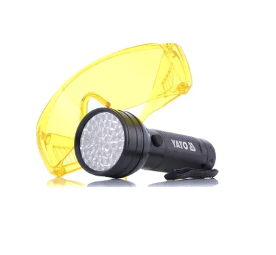 Produktbild von Yato YT-08581, Stirnband-Taschenlampe, Schwarz, Aluminium, Tasten, IP20, III