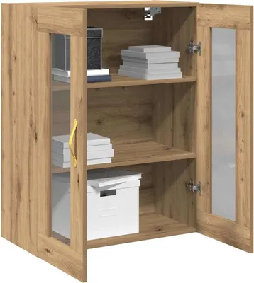Immagine prodotto di vidaXL Armadio a muro Rovere artigianale 69,5 x 34 x 90 cm Materiale a base di legno
