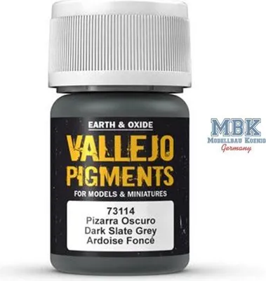 Image de Vallejo 73.114, Gris anthracite, 35 ml, 1 pièce, Gris ardoise foncé