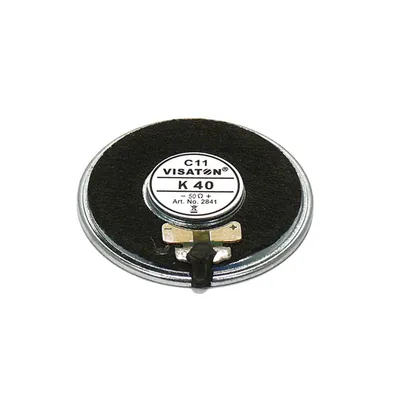 Zdjęcie produktu dla Visaton K 40, 50 OHM, 4 cm KLEINLAUTSPR.