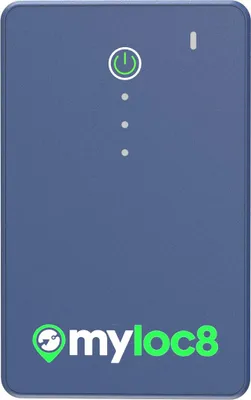 Image de Tracker GPS Myloc8 Edge 4G - Localisation en temps réel des bagages, du portefeuille & des objets de valeur, avec capteur de lumière & mode avion, contrôle par application