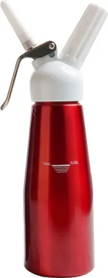Produktbild von Sahnespender 500 Ml, Profi-Sahnesiphon Aus Aluminium, Mit 3 Düsen Für Schlagsahne Cremes Und Saucen