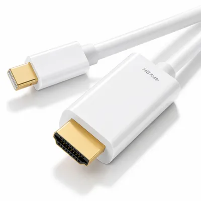 Produktbild von J10 Mini DisplayPort auf HDMI Kabel 1,8 m – Adapterkabel für MacBook, TV & Beamer, Full HD
