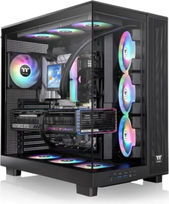 Immagine prodotto di Thermaltake CA-11E-00M1WN-00 Geh Thermaltake View 380 XL TG Midi Tower "ARGB"       Black retail