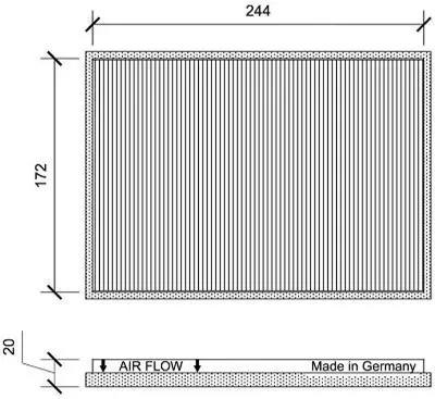 Produktbild von DIEDERICHS DCI0161 Innenraumfilter Pollenfilter für HYUNDAI i30 (FD)