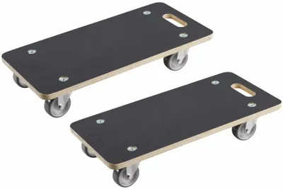 Produktbild von METAFRANC Transportroller 590 x 290 mm 200 kg 2 Stück