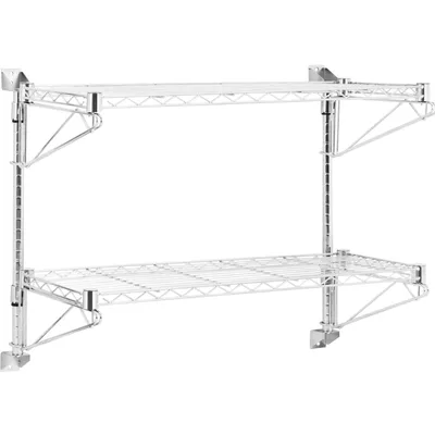 Obrázek produktu pro Expondo Royal Catering Nástěnná police – 2 police – 90 cm –
