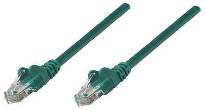 Produktbild von INTELLINET Patchkabel Cat6A CU S/FTP LSZH 0.25m grün