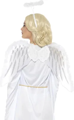 Obrázek produktu pro Smiffys - Sada doplňků ke kostýmu "Pure Angel" pro ženy SM1709 (jedna velikost) (bílá)