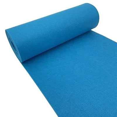 Zdjęcie produktu dla Filc poliestrowy czarno szary rolka 30X250 cm do szycia rękodzieła