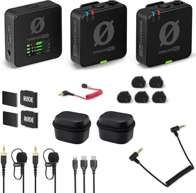 Image de Kit microphone sans fil Rode Wireless Pro avec adaptateur
