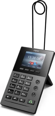 Produktbild von Fanvil X2P, IP-Telefon, Schwarz, 1 Zeilen, 500 Eintragungen, LCD, 7,11 cm (2.8")
