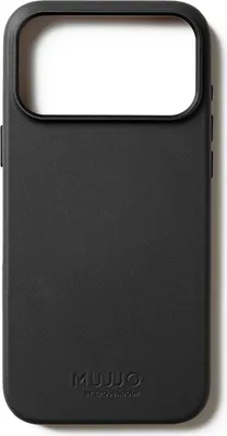 Immagine prodotto di Custodia per iPhone 17 Pro Max, Mujjo Custodia in pelle per MagSafe, Nero