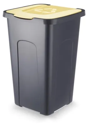 Image de Poubelle Sorta Jaune 50L - Capacité So Zół
