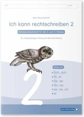 Produktbild von Ich kann rechtschreiben 2. Schüler-Arbeitsheft für die 2. und 3. Klasse
