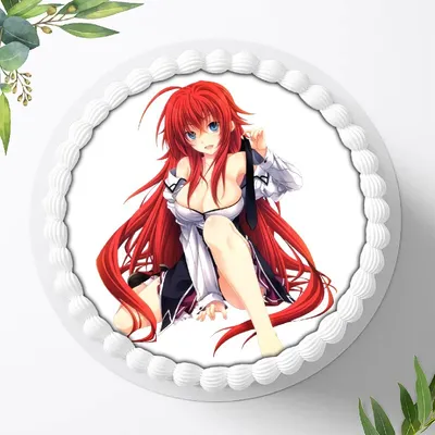 Produktbild von Für die Geburtstags Torte ein Tortenaufleger, Zuckerbild mit dem Motiv: Anime Manga, Essbares Foto für Torten, Fondant, Ø 20cm, 0325w